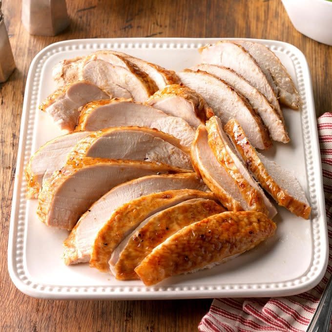 Golden Apricot-Glazed Turkey Breast