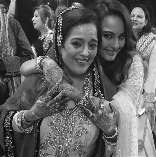 How Sonakshi Sinha celebrated her big brother's wedding