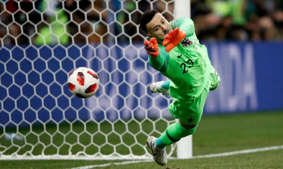 Danijel Subasic saves in the penalty shootout, as Croatia booked their place in the quarter-finals with victory against Denmark.