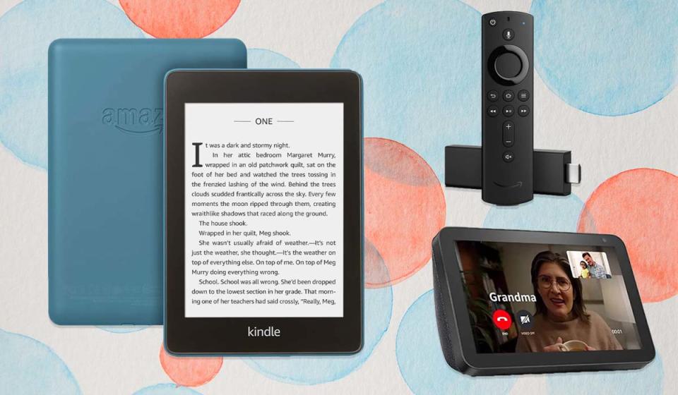 This secret sale section is poppin' with deals on Echo Shows, Kindle tablets and more! (Photo: Amazon)