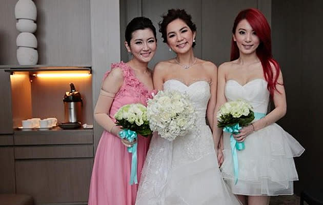 From Left: Selina Jen, Ella Chen, Hebe Tien (Photo courtesy of Wedding Photographer's Network)