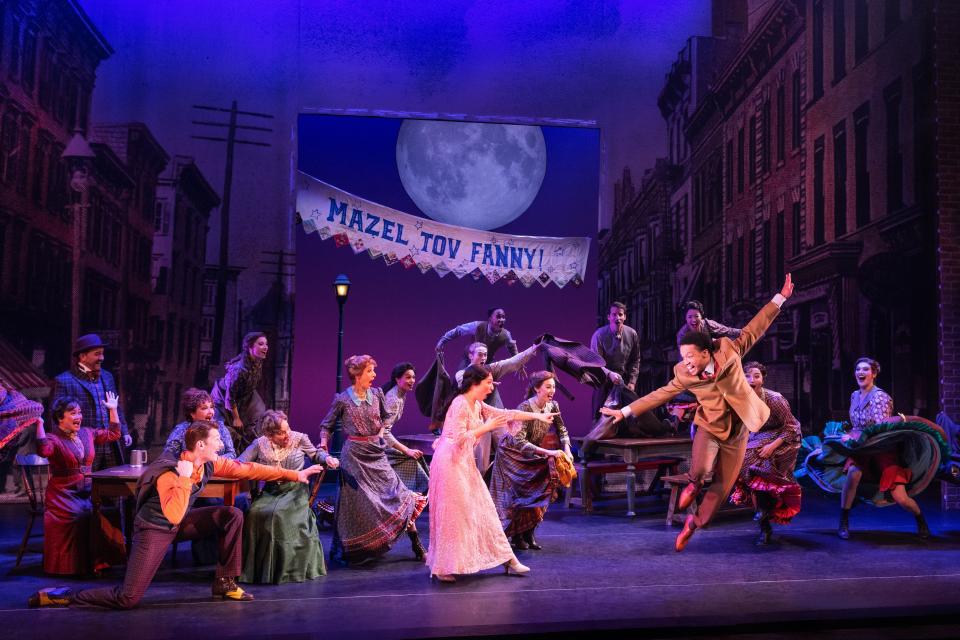 The company in the first national tour of the Broadway revival of “Funny Girl.”