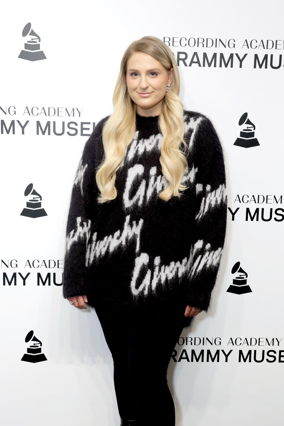 LOS ANGELES, CALIFORNIA - NOVEMBER 08: Meghan Trainor attends Spotlight: Meghan Trainor at The GRAMMY Museum on November 08, 2023 in Los Angeles, California. (Photo by Rebecca Sapp/Getty Images for The Recording Academy)