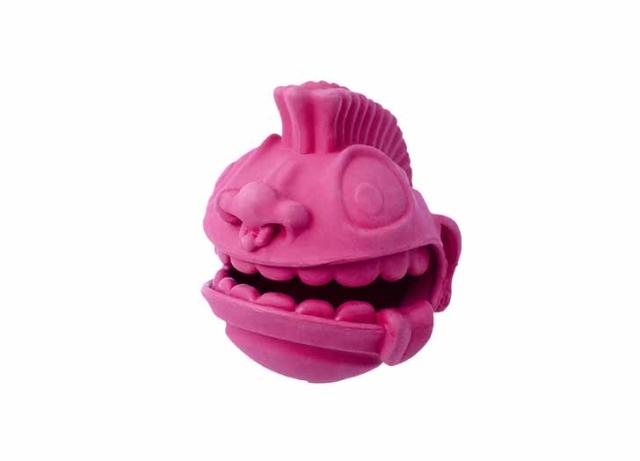 Hyper Pet Crazy Crew Durable Rubber Dog Toy, Punky Ballster