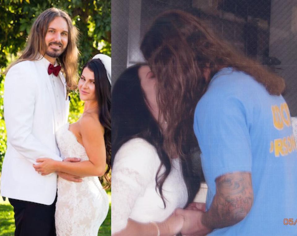 The pair wed while Lambesis was serving time for attempting to solicit the murder of his estranged wife.