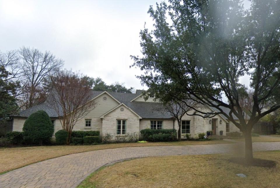 The Texas home occupies more than 5,000 square feet. Google Maps