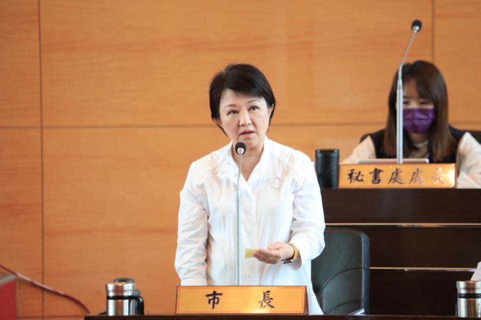 《圖說》台中市長盧秀燕多次表明不會選總統。