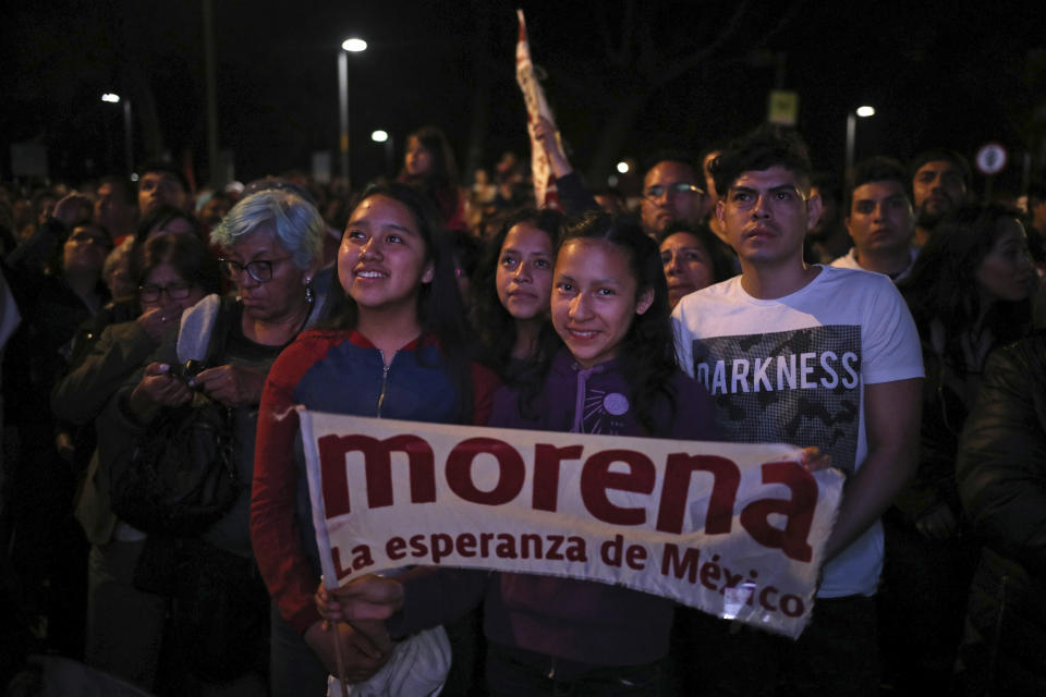 FOTOS | Así celebraron el triunfo de AMLO