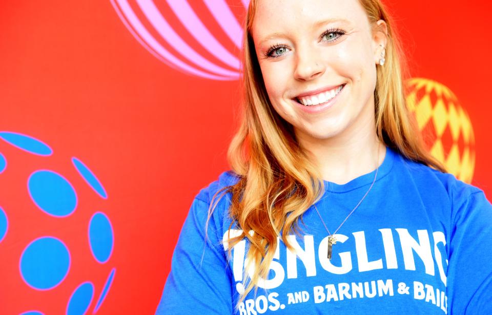 Ringling Bros. and Barnum and Bailey aerialist Kaity Mussio is an alumna of Centenary College of Louisiana.