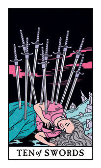 10 of Swords Tarot