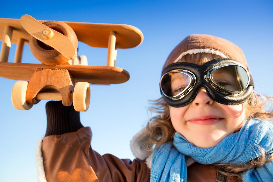 Always have a few activities to surprise children of any age with on a flight - Credit: Alamy/Zoonar GmbH / Alamy Stock Photo