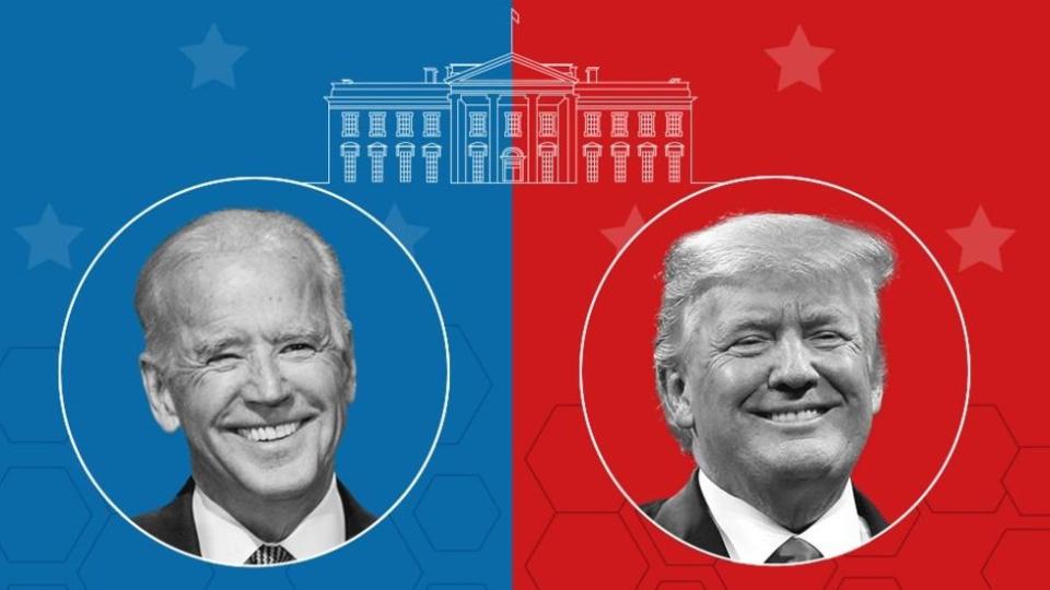 Biden y Trump