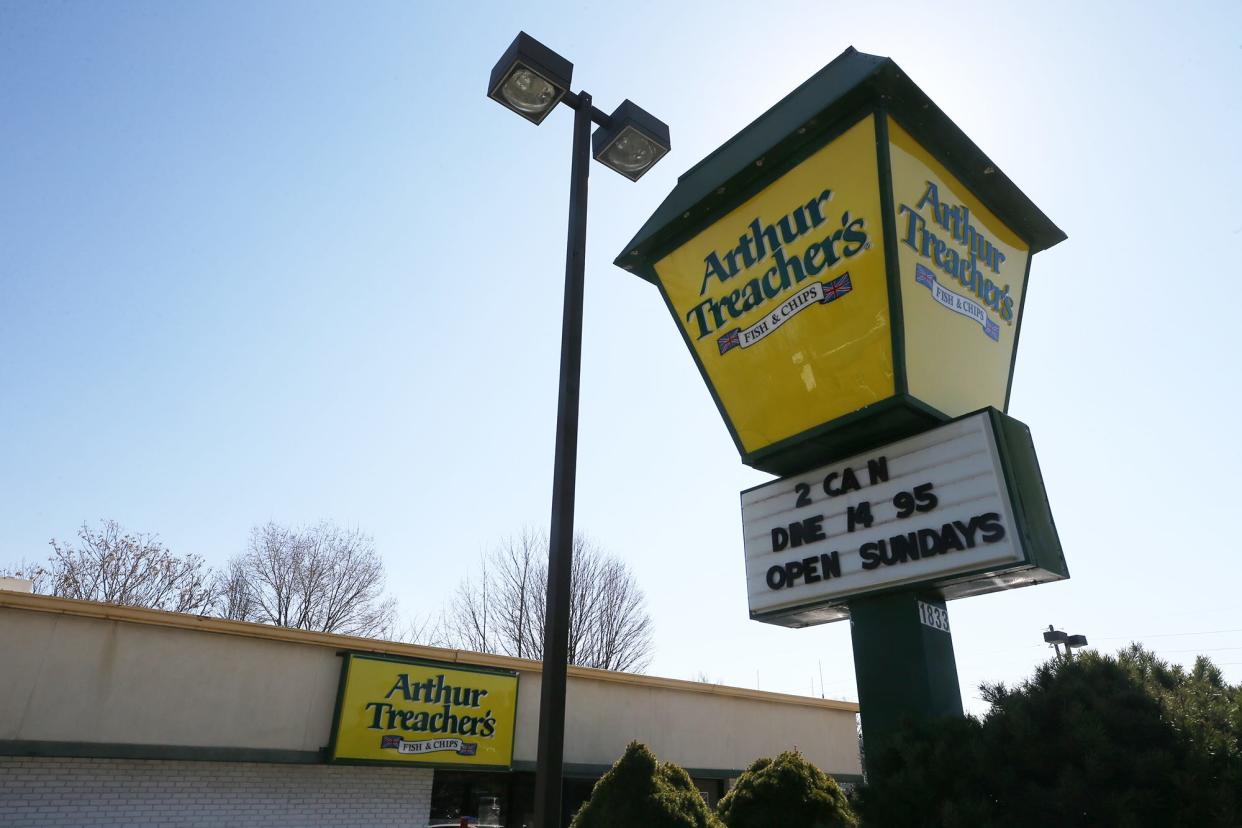 Arthur Treacher's Fish & Chips at 1833 State Road in Cuyahoga Falls.