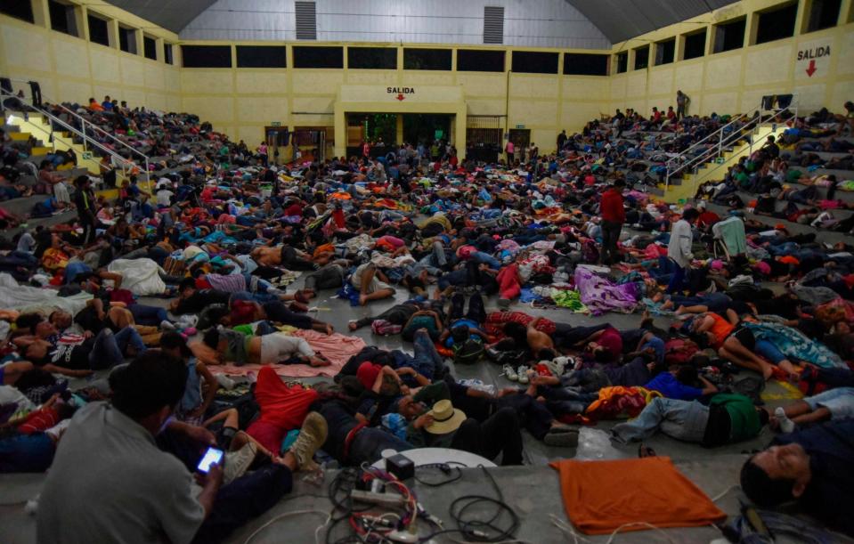The US's actions in Central America are to blame for the migrant caravan leaving Honduras – Trump has to let them in