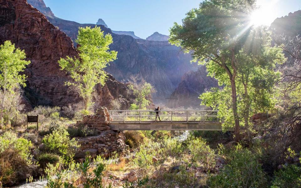 Bright Angel Campground in Grand Canyon National Park