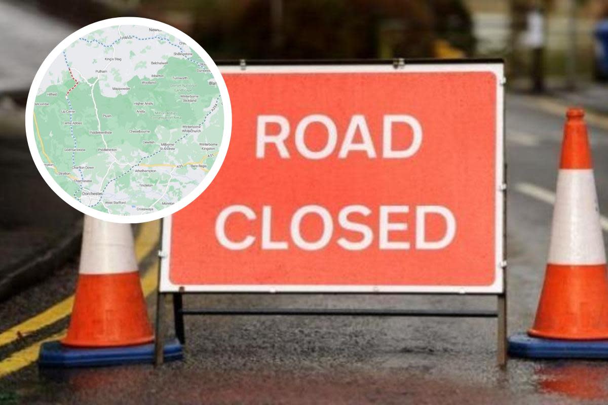 A stretch of the A352 is to be closed <i>(Image: Google Maps)</i>