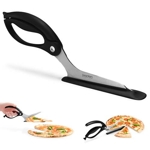 9) Scizza Stainless-Steel Pizza Cutter Scissors
