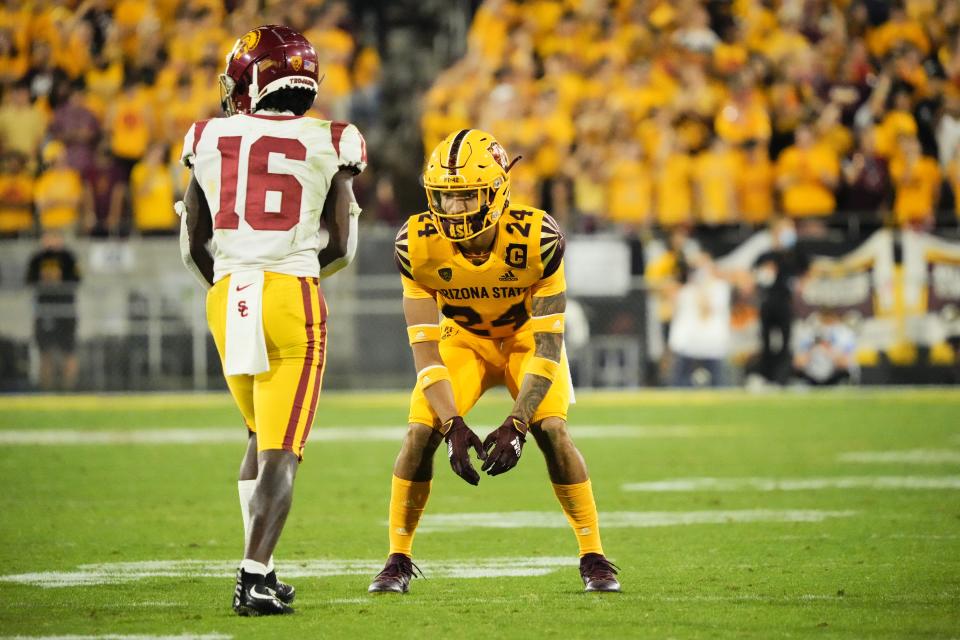 Arizona State cornerback Chase Lucas was the Detroit Lions' seventh-round pick (No. 237 overall) in the 2022 NFL draft on Saturday, April 30, 2022.