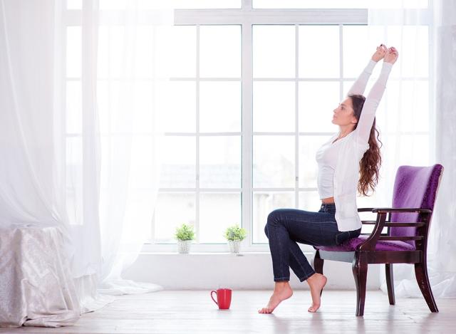 Rolled Towel Exercise, Hi guys! Don't forget that you can help yourself to  reduce daily aches by using the 'foam roller or rolled towel' exercises.  Marta wanted to show off