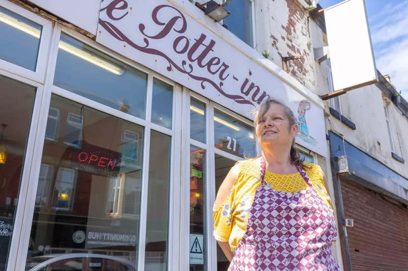 Carol Hancox has run her café for over 20 years