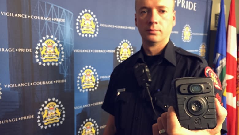 Body-worn cameras to be on all front-line Calgary police within about a year