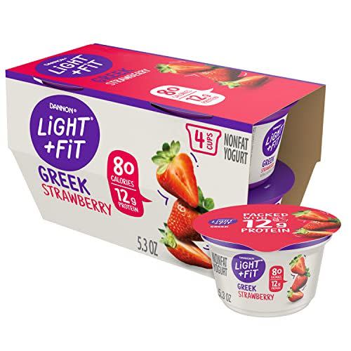 5) Light and Fit Strawberry Greek Yogurt