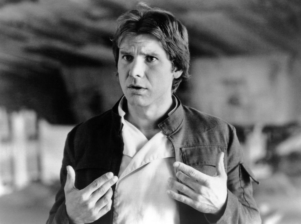 Harrison Ford as Han Solo in <em>The Empire Strikes Back.</em> (Photo: 20th Century Fox c/o Everett Collection)