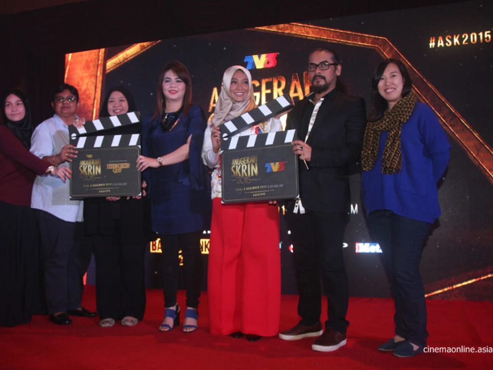 "Raikan Bintang" at Anugerah Skrin 2015