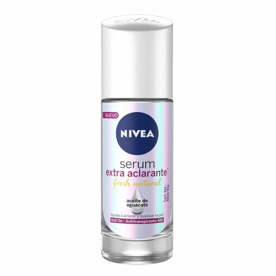 Nivea Desodorante Aclarante para Mujer, Serum Extra Aclarante Fresh Natural