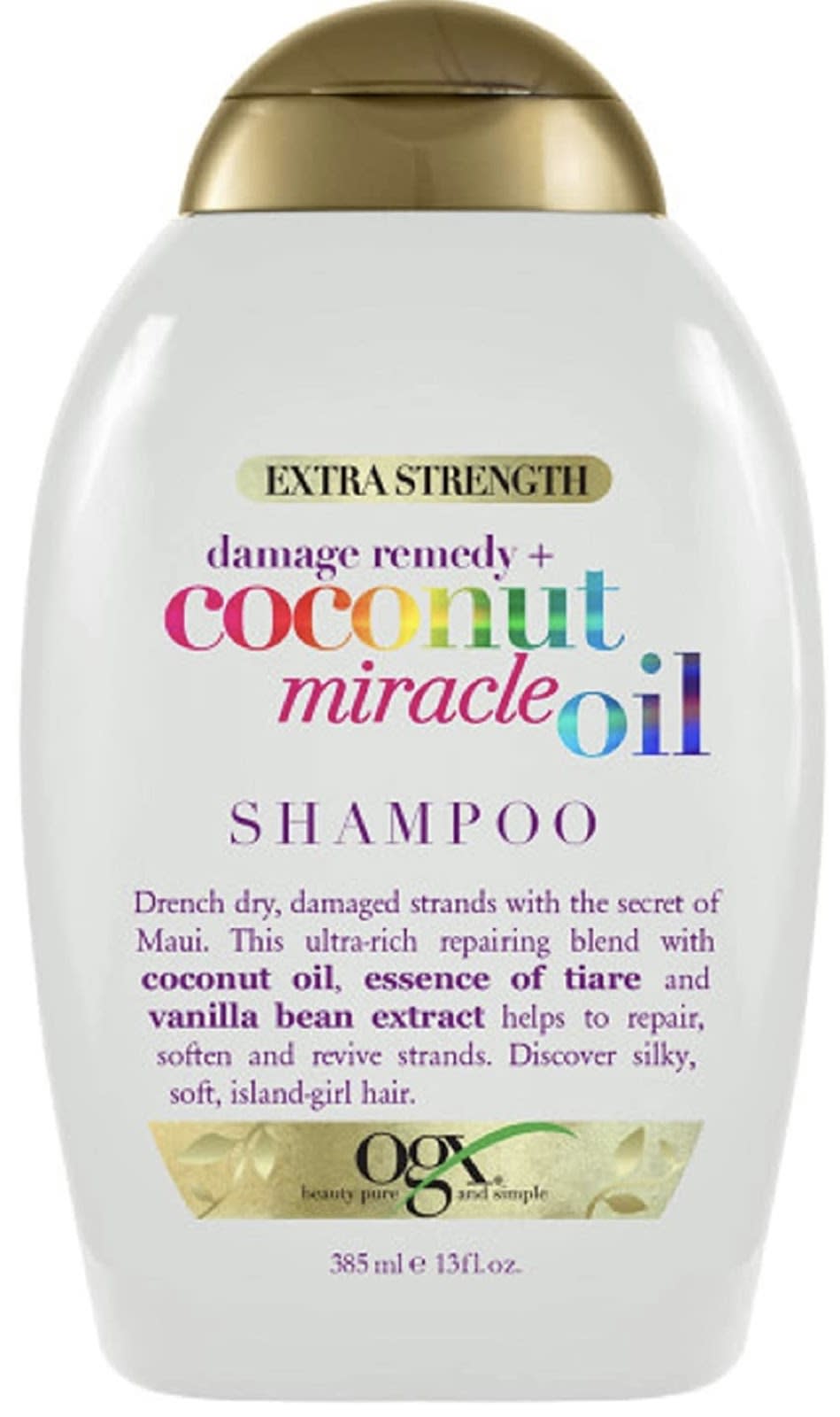 OGX, Shampoo, Extra Strength Damage Remedy + Coconut Miracle Oil Shampoo 