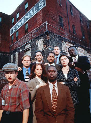 Chris Haston/Nbc Tv/Kobal/Shutterstock The cast of 'Homicide: Life on the Street'