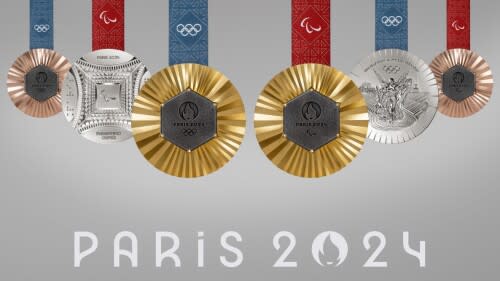 2024 Paris Olympic Medals