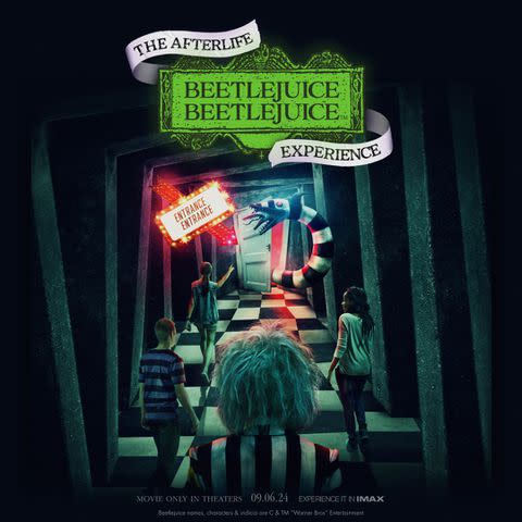 <p>Warner Bros.</p> BEETLEJUICE BEETLEJUICE: The Afterlife Experience