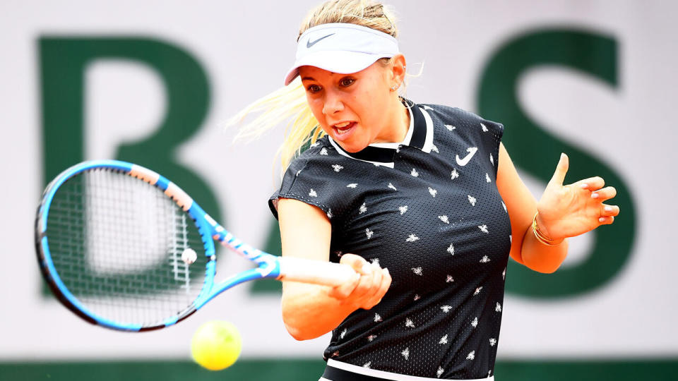 Amanda Anisimova is the first player born in the 2000's to reach a grand slam quarter-final. 