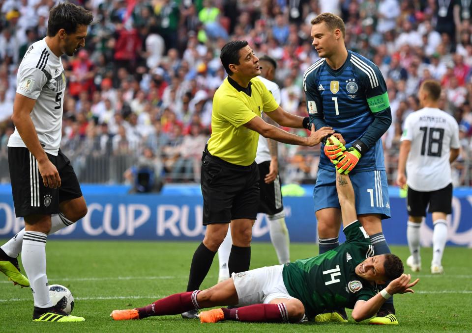 Mexico beats Germany