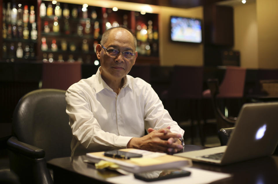 FILE PHOTO: Philippine central bank governor Benjamin Diokno. (AP Photo/Aaron Favila)