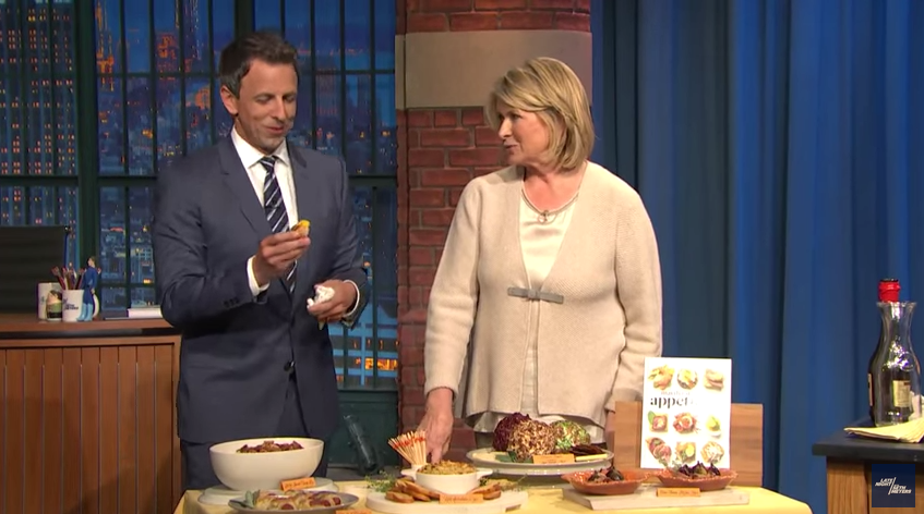 Martha Stewart & Seth Meyers