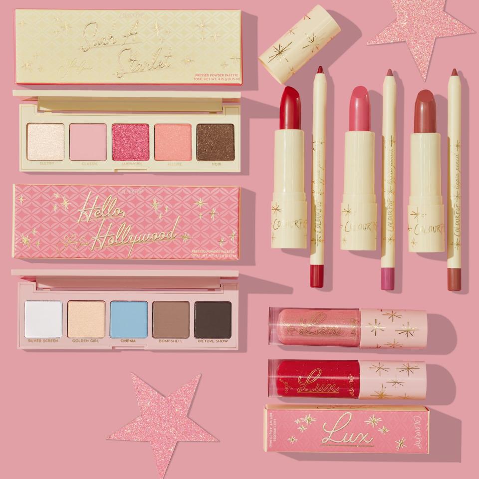 The Jasmine Chiswell x Colourpop makeup collection.