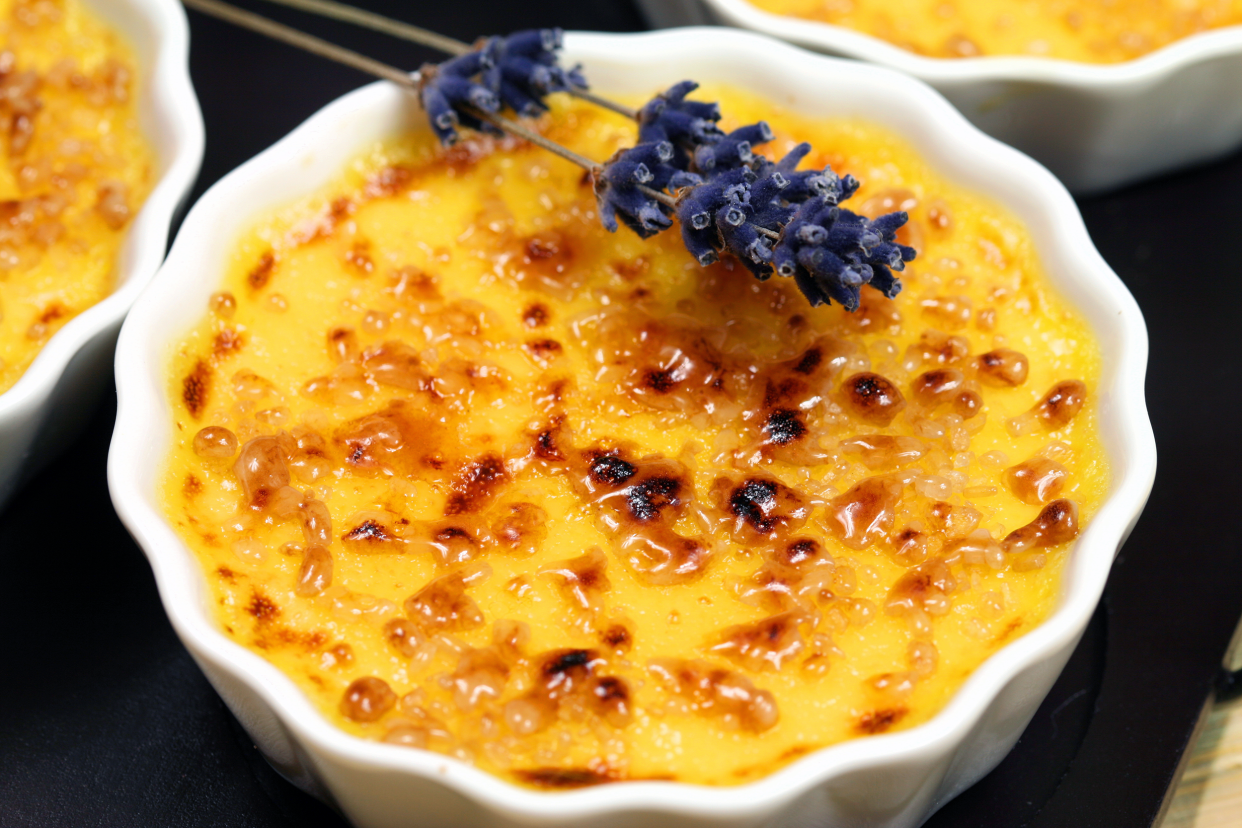 Lavender Creme Brulee