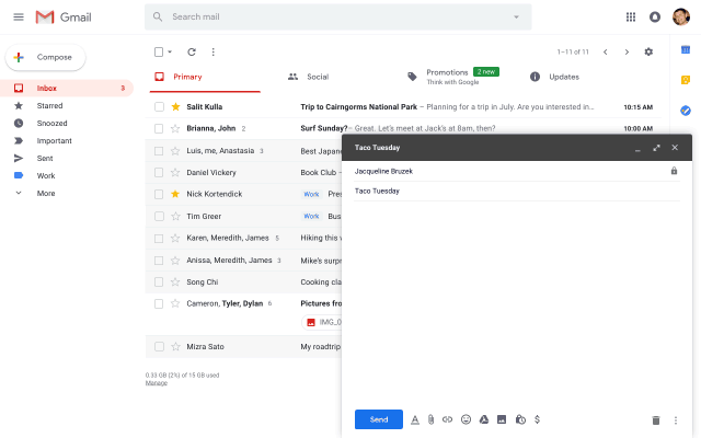 Google recently rolled out a huge makeover for Gmail, with a completely new