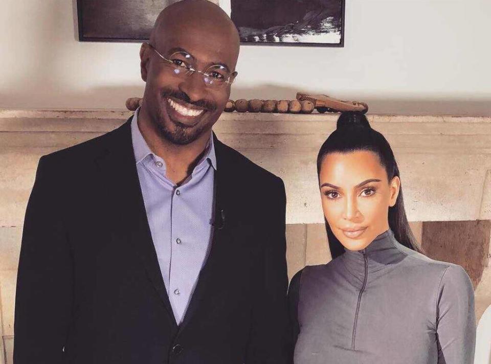 Van Jones, Kim Kardashian, June 2018