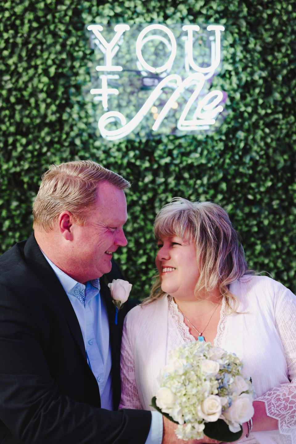 Mike Neff planned a romantic trip to Las Vegas, Nevada, for his wife, Christy, in December 2021 to celebrate their 30th wedding anniversary. They renewed their vows at a local wedding chapel.