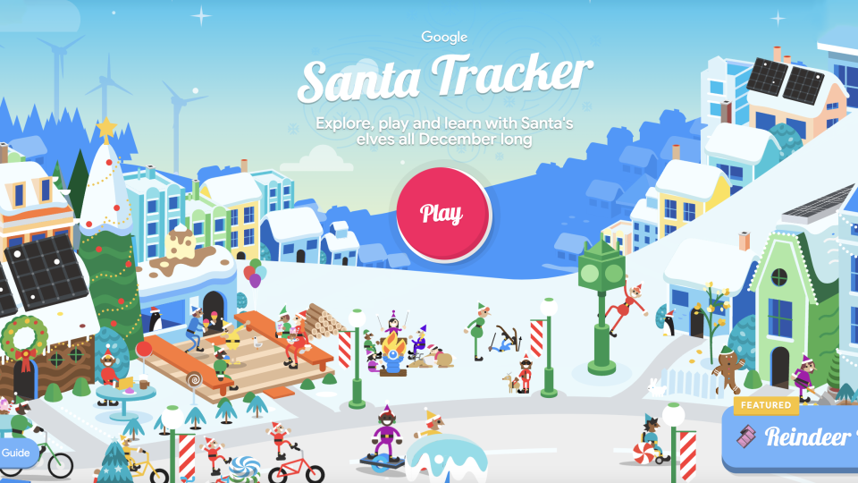 Google Santa Tracker 2023