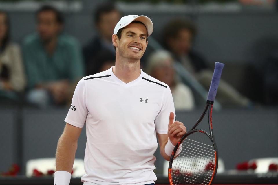 Murray will return to Paris a year after falling short to Novak Djokovic in the final: Getty Images