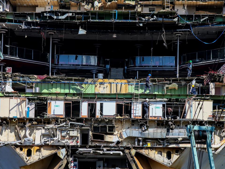 Ship breaking in Turkey