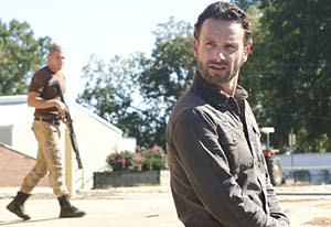 Jon Bernthal, Andrew Lincoln | Photo Credits: Gene Page/AMC