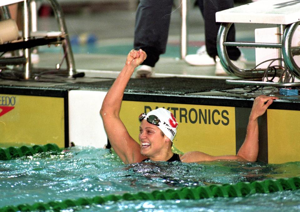 <h1 class="title">Dara Torres</h1><cite class="credit">Donald Miralle / Getty Images</cite>