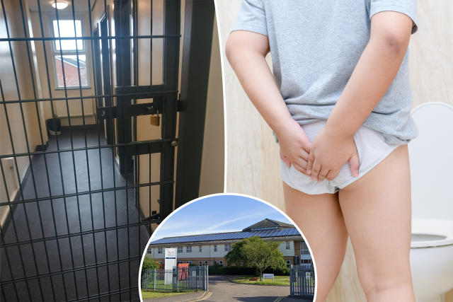 Parents outraged after school installs metal cages so kids can't