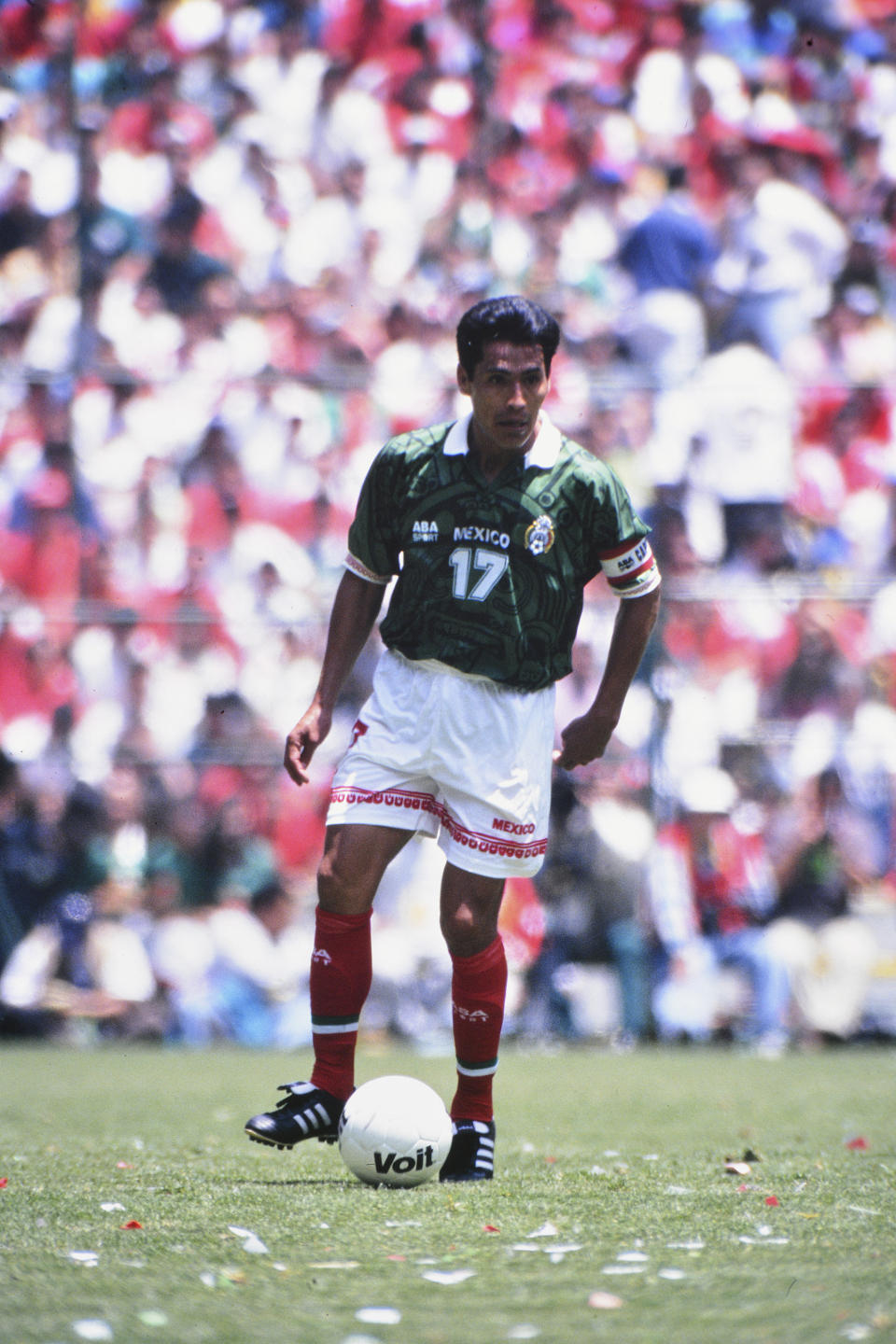 Benjamin Galindo, figura del Tampico Madero, con la selección mexicana. (Foto: JAM MEDIA)