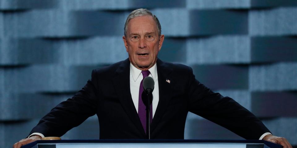 Mike Bloomberg at 2016 DNC